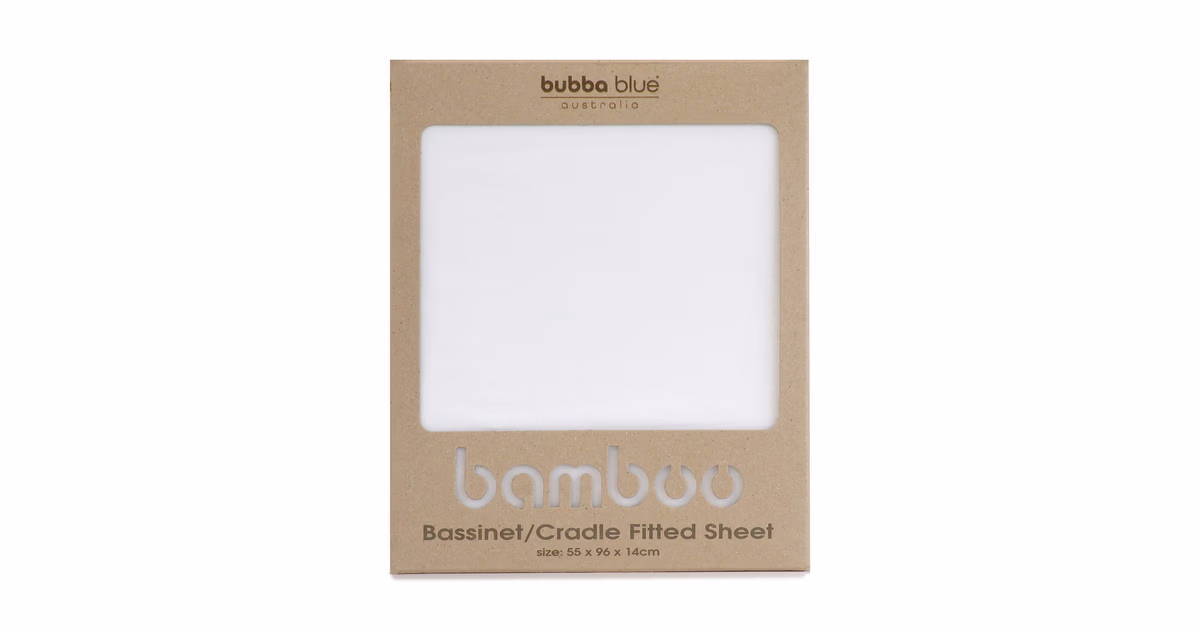 Bamboo bassinet sheets (2pk)