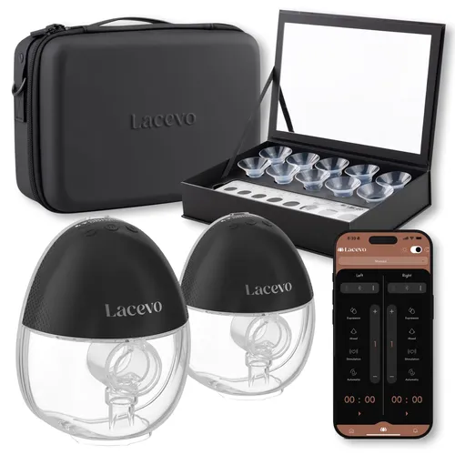 Wearable hands-free breast pump (LACEVO)