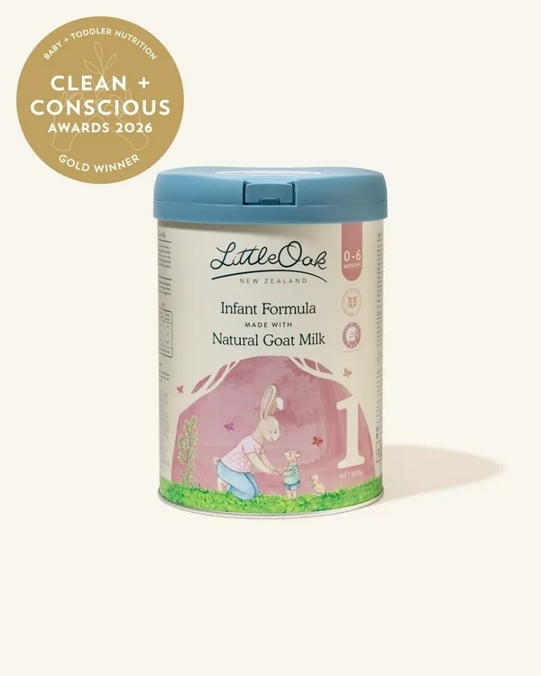 LittleOak natural goat milk formula