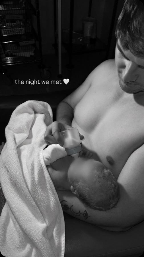 Black and white: the night we met