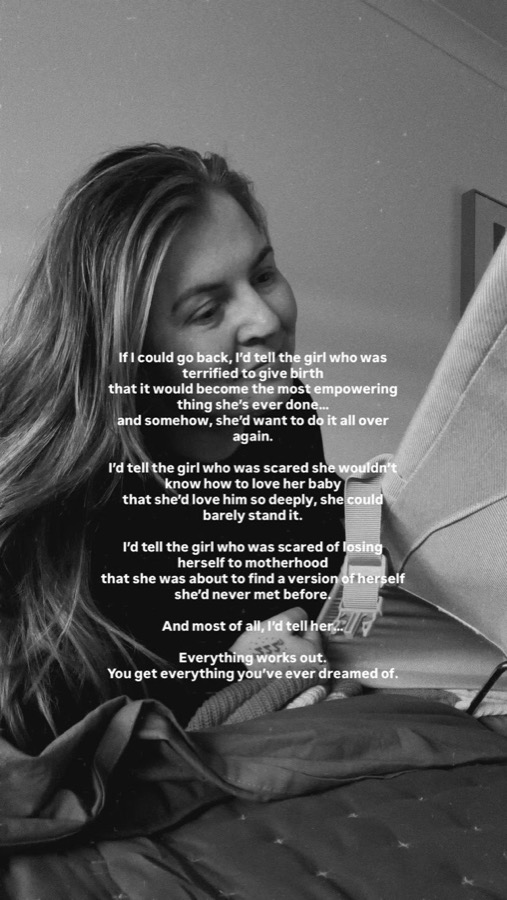 A letter to the girl who was terrified to give birth