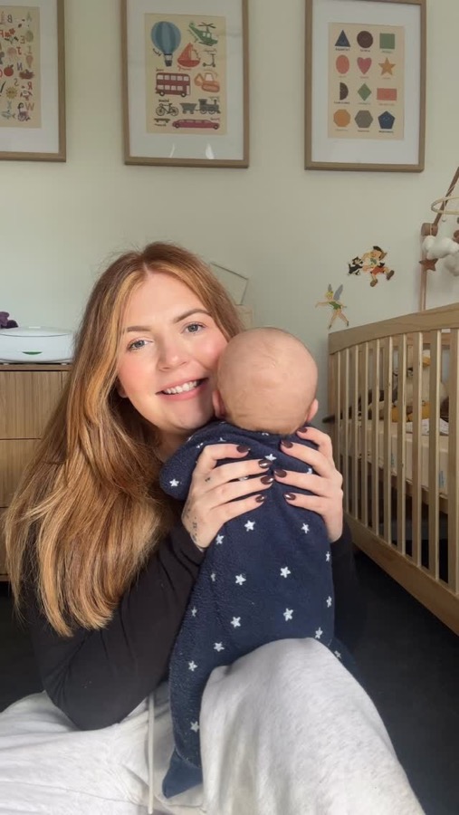 Cuddles in the nursery